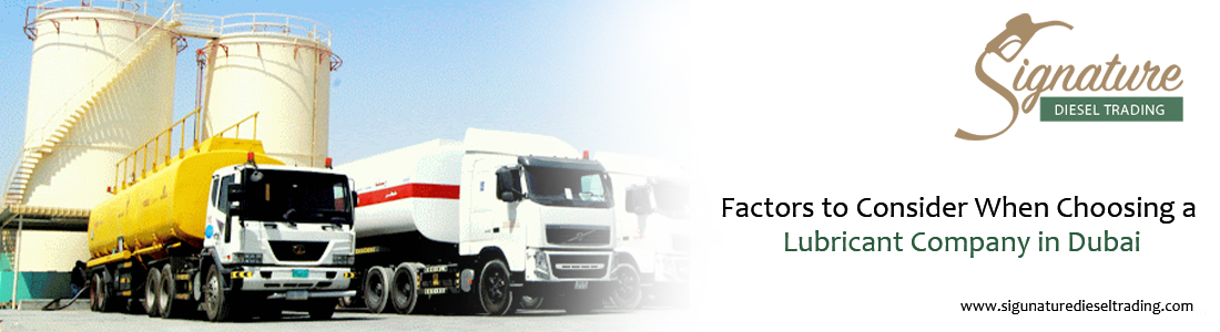 lubricant company in dubai